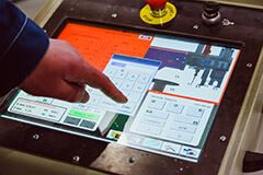 Блок управления обрабатывающим центром